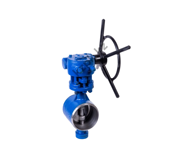 Затвор трехэксцентриковый MV UBH5-C приварной конструкции